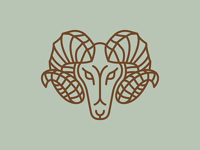 "Nameless" Clan Tattoo: Ram iconography illustration tattoo