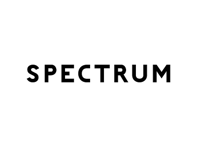 Spectrum Wordmark branding graphic design identity logo typography wordmark