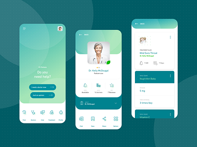 Mediroom app baby design doctor doctor appointment doctors health healthcare interface mobile online paediatrician parents telemedicine ui ux