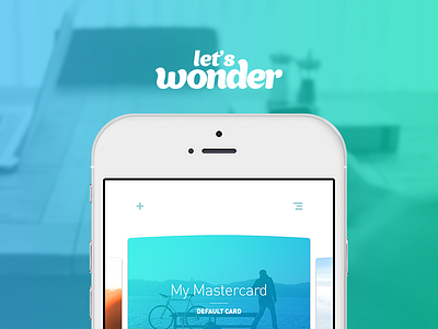 Let's Wonder! app instant mobile shopping ui ux wonder