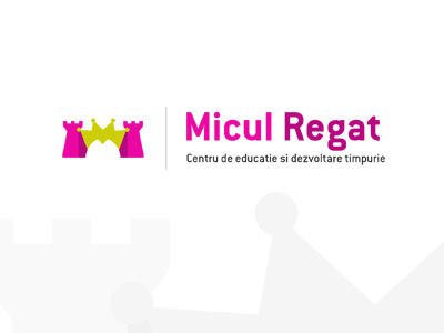 Micul Regat education kindergarden kingdom logo small
