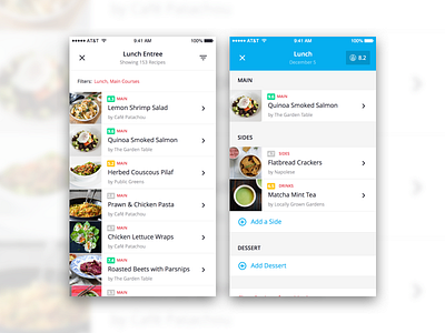 MemoryMeals - Scheduling app food innovate innovatemap ios iphone map meal meals memory recipe