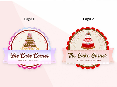 Digital Logo Design beginner cake cake logo cake shop design logo logo design logodesign photoshop