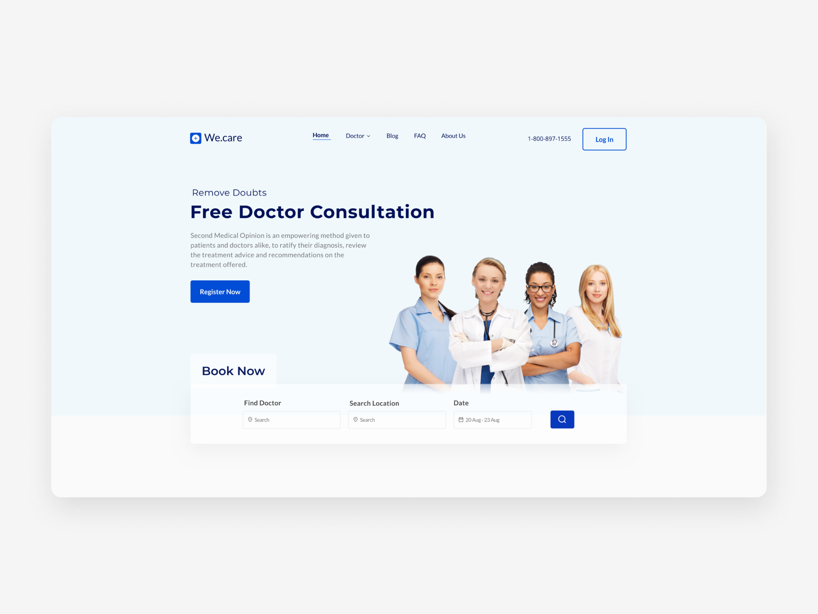 Doctor Web App by Rajat Sikder on Dribbble