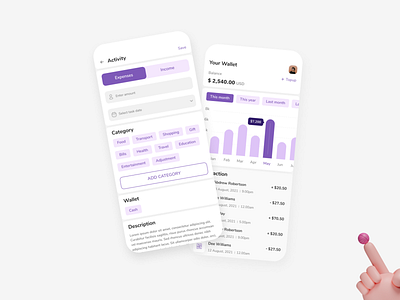 Wallet App UI