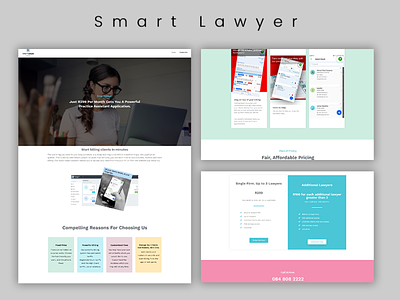 Smart Lawyer app branding design figma graphic design ui ux webdevelopment