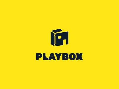 PLAYBOX bestdesign bestlogo boxlogo branding logo logo design logobox logotype logotypes trends