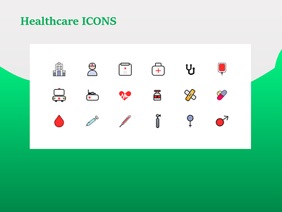 Healthcare Icon set