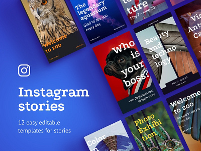 Pure Instagram Stories Psd Templates influencer instagram instagram stories template minimalist modern photoshop template promotion social media