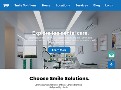 Codelympics 2022: Smile Solutions by Da Itos Team clinic management competition dentist design health care ui ux web design