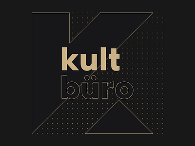 kult.büro brand branding collective design graphic kolektiv kult logo logo design novi sad
