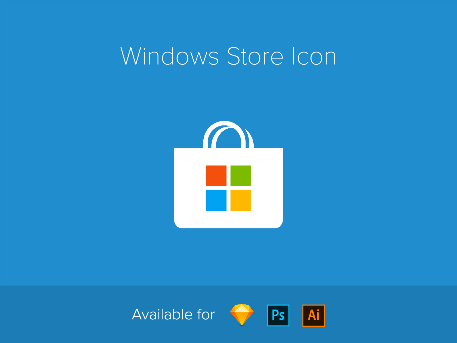 Windows Store icon (vector) by Alexander N. on Dribbble