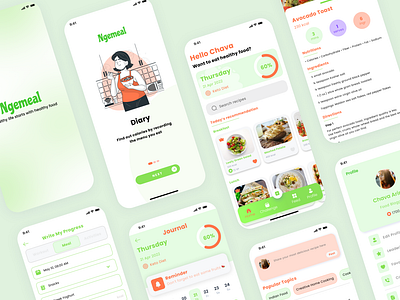 Ngemeal — Health & Diet App