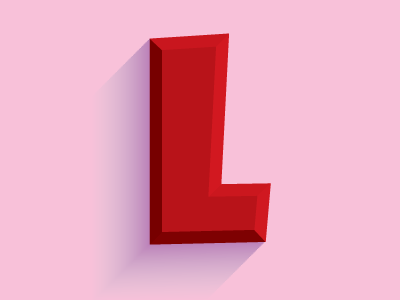 L for Notegraphy lettering notegraphy