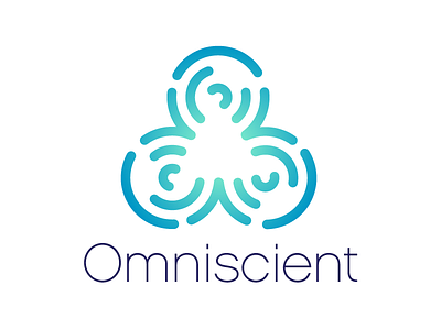 Omniscient logo brand identity logo visual