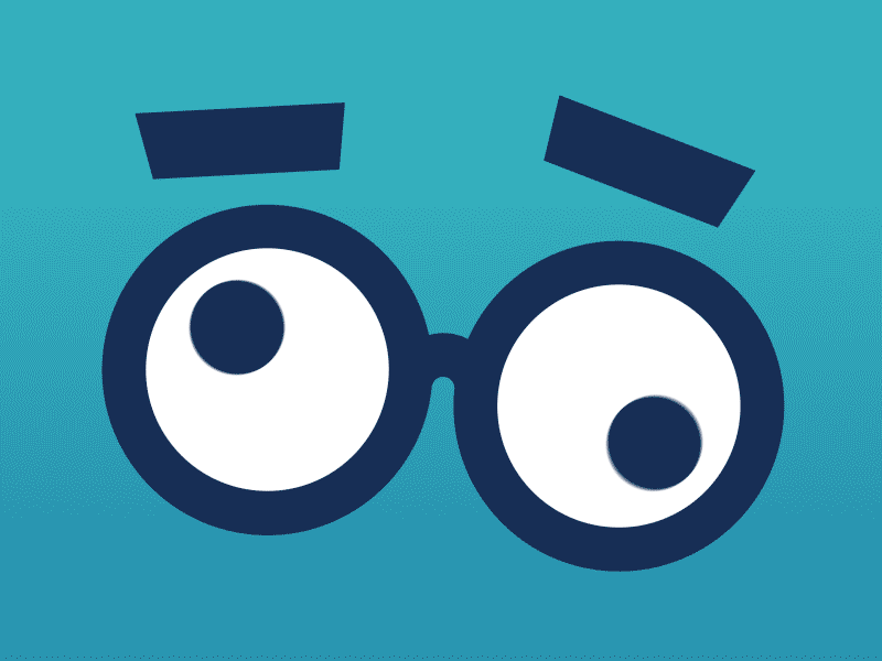 Googly Eyes Loader animated clean cute eyes face flat funny loading motion simple
