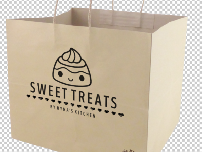sweet treats branding design logo vector