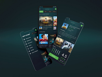 App/Game Store UI Concept