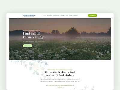 Landing page design for coach branding design graphic design ux webdesgin website