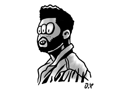 The Weeknd art fan