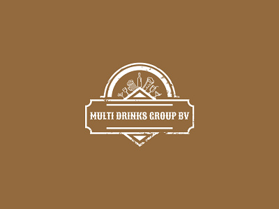 multi drinks art artist artistic bar logo beverage cocktail coffee color creative creativity design food food and drink graphic graphicdesign logo