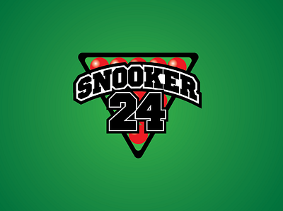 Snooker logo animated art artist artistic creative creativity design graphic graphicdesign logo poolplayer pooltable cuesports snookerclub snookerlove snookertable snookertime snookerworld