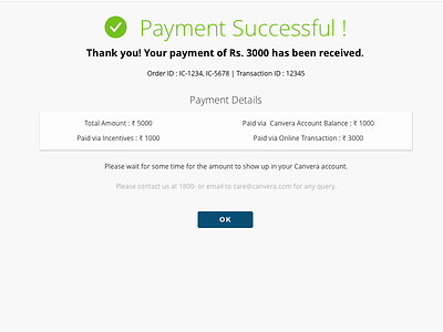 Payment Successful confirmation payment payment successful ui