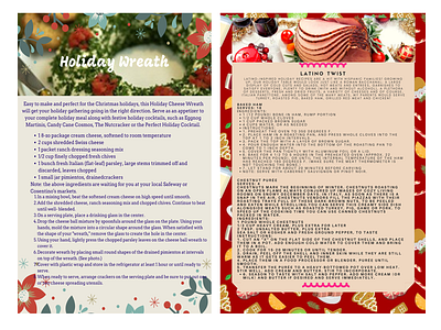 Recipe Design 2 design graphic design holiday design recipe recipe design recipe layout