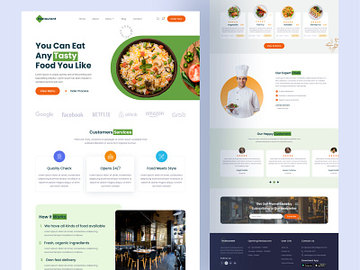 Restaurant Landing Page