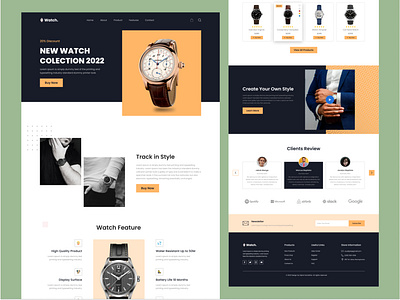 Watch Landing Page