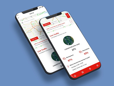 Traffic App Mockup