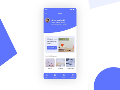 E-learning App Design