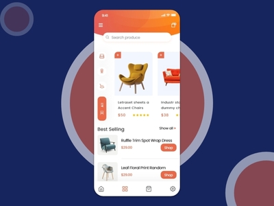 Furniture App Design by Ulbeast on Dribbble