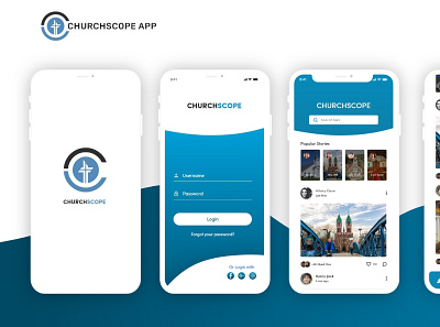 Church Design android app design church app church design church finder app ios app design uidesign uiux uxdesign vlog app design