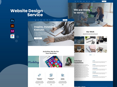 Digital Agency Website Design