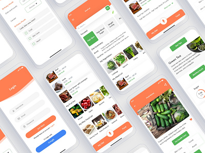 Food Nutrition App android app food food app food nutrition app ios app design mobile apps nutrition app uiux uiuxdesign