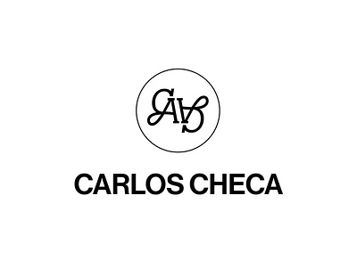 Carlos Checa branding design fashion brand icon logo monogram