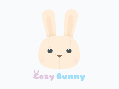 Illustration - Cozy Bunny bunny character illustration