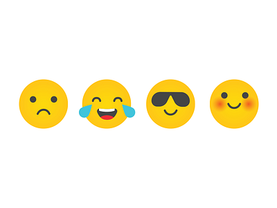 Illustration - Emoji Set #1 emoji happycry icon illustration