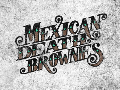 Mexican Death Brownies