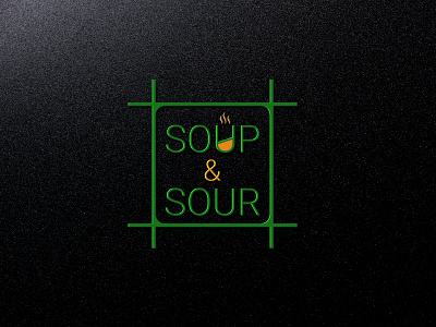 soup sour branding clean concept design flat logo minimal minimalist typography vector