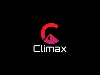 Climax 2 branding clean concept design flat logo minimal minimalist typography vector