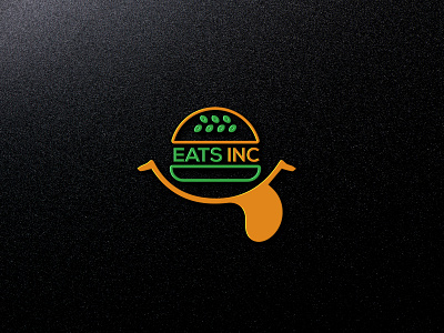 EATS inc branding clean concept design flat logo minimal minimalist typography vector