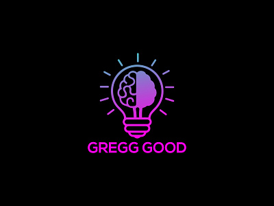 Gregg-Goodhart clean concept design logo minimal typography vector