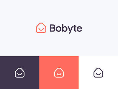 Bobyte – Logotype branding house housing icon logo logomark logotype rent