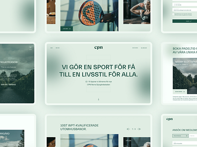 Central Padel Nordic – Website