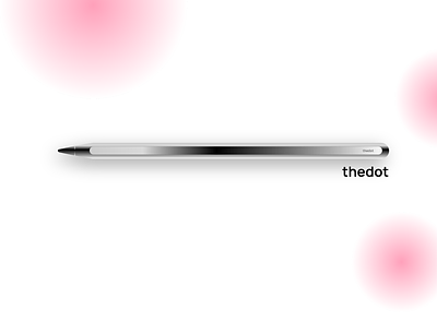The Dot Pencil - (Apple Pencil Redesign) apple design apple pencil apple tv applepencil product design redesign