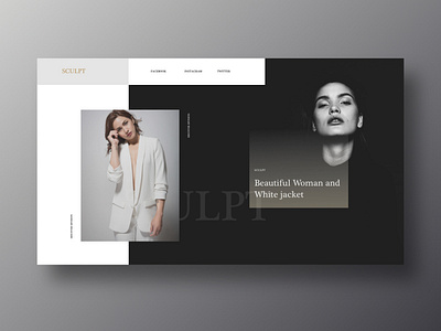 SCULPT , fashion ui concept clean fashion fashion brand fashion design indiaa need product design tamilnadu ui uiux