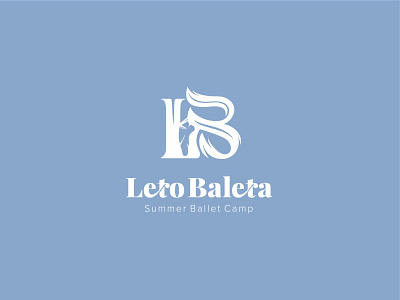 Leto Baleta - Summer Ballet Camp brand brandidentity branding company design font identity logo logotype typography