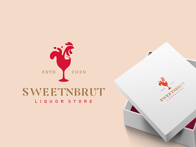 Sweetnbrut alcoholic brand brandidentity branding company design font identity logo logotype online store typography